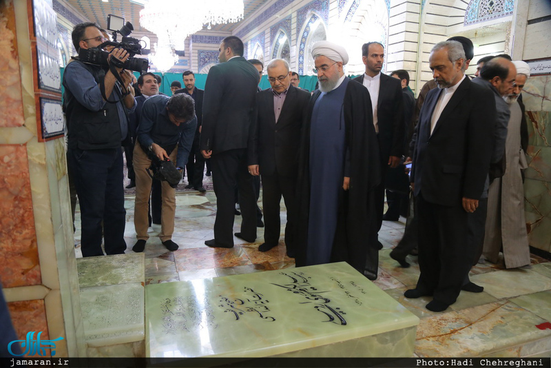 سفر رئیس جمهور روحانی به قم 