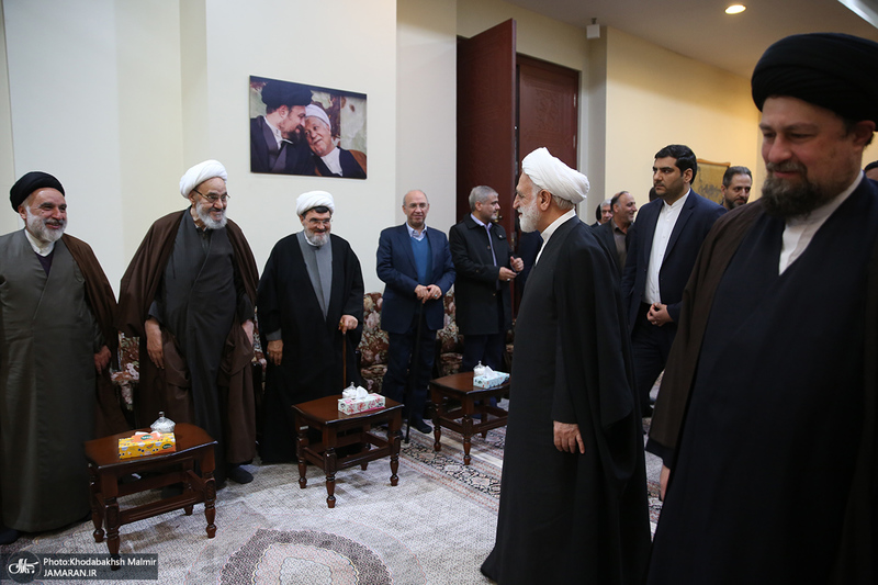 تجدید میثاق رئیس قوه قضاییه و جمعی از اعضای دستگاه قضا با آرمان های حضرت امام خمینی (س)-2