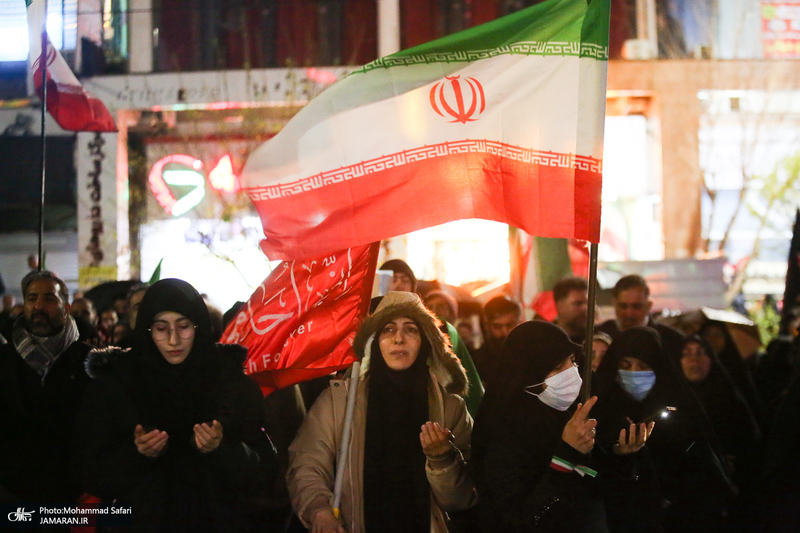 تجمع و راهپیمایی خودرویی در پرند