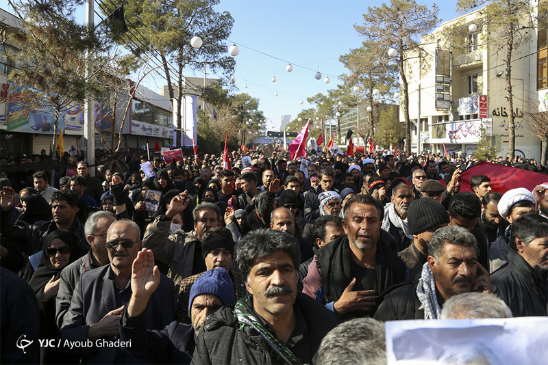 مراسم تشییع و خاکسپاری سردارحاج قاسم سلیمانی در کرمان