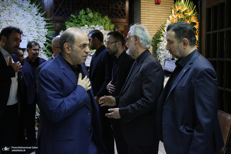 مراسم بزرگداشت مادر غلامعلی حدادعادل - 1