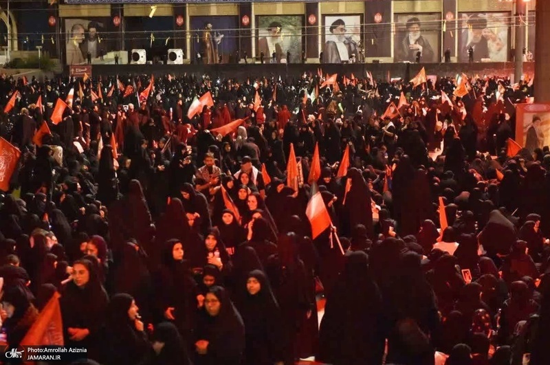 مراسم وداع با رهبر شهید انقلاب در مصلی تهران- 7