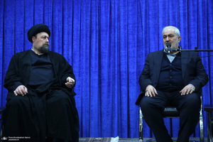 دیدار وزیر و کارکنان وزارت نیرو با سید حسن خمینی