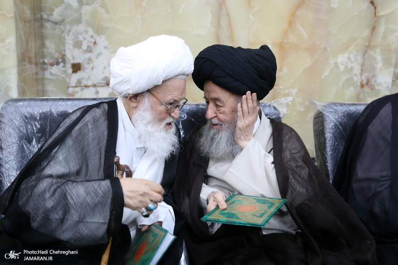 مراسم بزرگداشت آیت الله العظمی محقق کابلی در مسجد اعظم قم