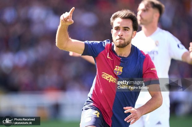 الکلاسیکو| ویدیوی گل اول بارسلونا به رئال مادرید توسط اریک گارسیا