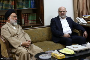 دیدار آصف لقمان قاضی، مدیر امور بین‌الملل جماعت اسلامی پاکستان با سید حسن خمینی