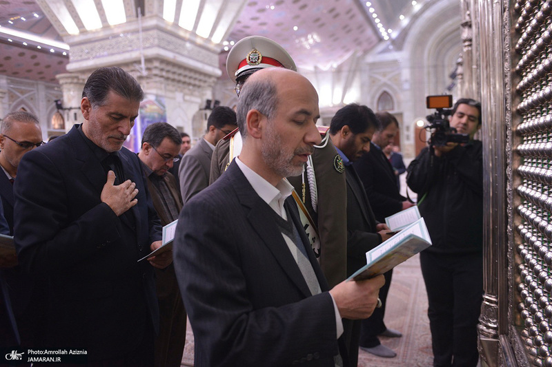 تجدید میثاق وزیر نیرو و کارکنان این وزارتخانه با آرمان‌های حضرت امام خمینی (س)