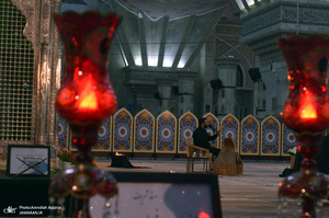 مراسم احیای شب بیست و یکم ماه مبارک رمضان در حرم امام خمینی(س)