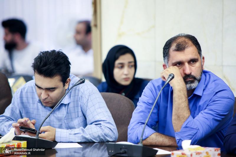 شست خبری حجت الاسلام و المسلمین محمدعلی انصاری دبیر ستاد مرکزی بزرگداشت امام خمینی