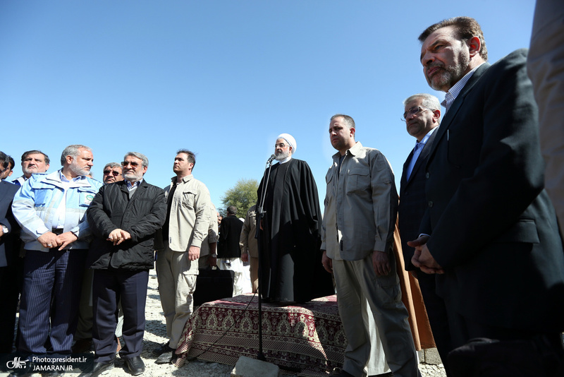 بازدید رئیس جمهور از مناطق سیلزده استان سیستان و بلوچستان