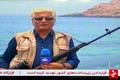  خبرنگار صداوسیما در جنوب کشور با سلاح گزارش داد + عکس و فیلم