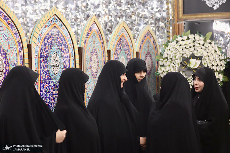 مراسم یادبود مادر همسر سپهبد شهید حسین سلامی