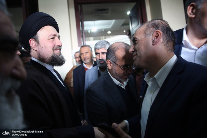 حاشیهتجدید میثاق رئیس و جمعی از نمایندگان مجلس شورای اسلامی با آرمان‌های امام خمینی(س)