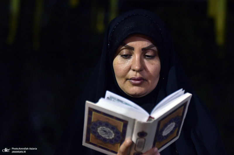 احیای شب بیست و یکم ماه رمضان در گلزار شهدای بهشت زهرا (س)