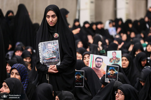 مراسم عزاداری شهادت امام رضا (ع) در حسینیه امام خمینی