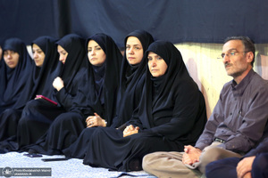 مراسم سوگواری رحلتحضرت رسول اکرم ،شهادت امام رضا(ع) وامام حسن مجتبی (ع) در حسینیه جماران