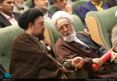 حضور سید حسن خمینی در همایش نقد روش شناسی تاریخ نگاری انقلاب اسلامی