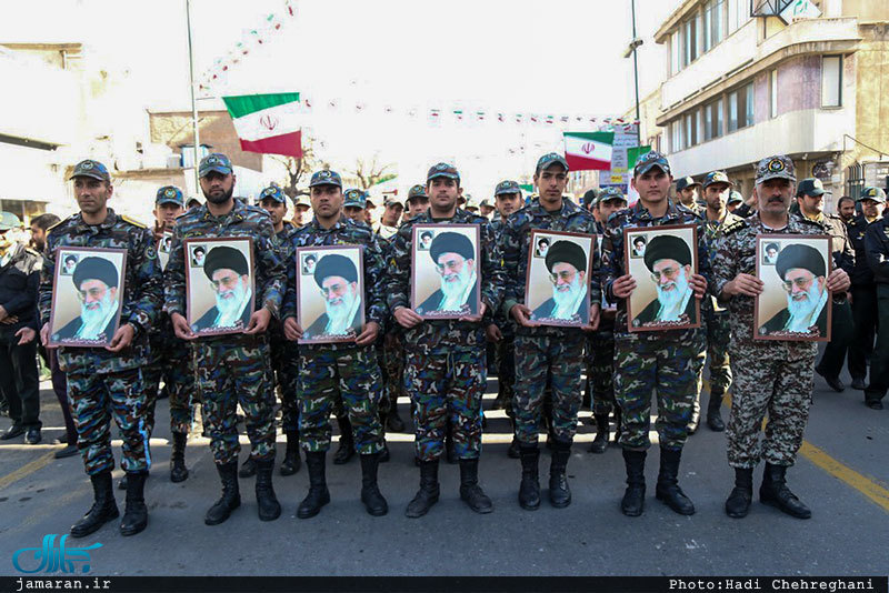 مراسم یوم الله 12 بهمن در بیت امام در قم 