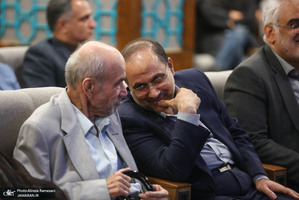 مراسم تودیع معارفه دکتر رضا داوری اردکانی و دکتر محمد رضا مخبر دزفولی