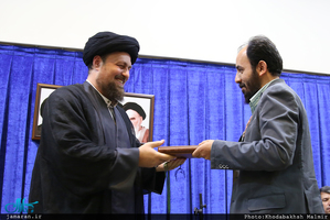 دیدار اعضا و ادوار انجمن اسلامی دانشجویان دانشگاه تهران و علوم پزشکی با سید حسن خمینی