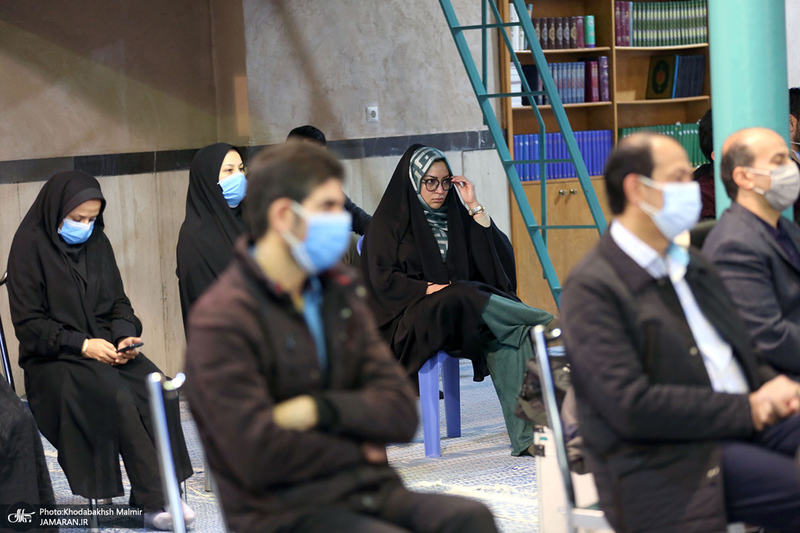 مراسم سالروز ارسال پیام تاریخی امام خمینی(س) به گورباچف در حسینیه جماران‎