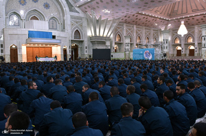 تجدید میثاق دانشجویان و فرماندهان دانشگاه افسری و تربیت پلیس امام حسن مجتبی‎‎ (ع) با آرمان حضرت امام خمینی (س)