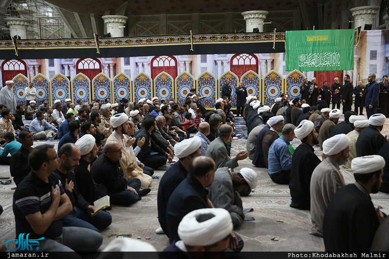 مراسم عزاداری شهادت امام سجاد(ع)  در حرم مطهر امام خمینی (س)
