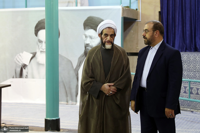 مرحله دوم انتخابات ریاست جمهوری چهاردهم در حسینیه جماران - 1