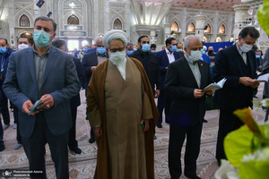 تجدید میثاق مسئولان بنیاد شهید و امور ایثارگران با آرمان های حضرت امام(س)