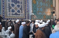 مراسم بزرگداشت مرحوم آیت‌الله العظمی محفوظی در حرم مطهر رضوی (18)