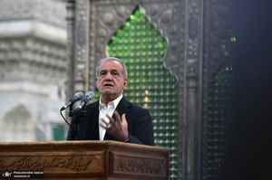 تجدید میثاق رئیس‌جمهور و اعضای دولت با آرمان‌های حضرت امام خمینی - 1