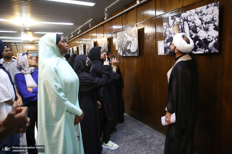 بازدیدجمعی از دانشجویان بین المللی پزشکی دانشگاه تهران از جماران