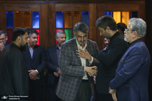 مراسم ختم مادر مهدی طباطبایی