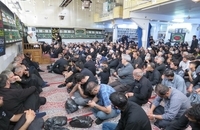 مراسم تاسوعای حسینی در دفتر آیت الله العظمی صانعی (5)