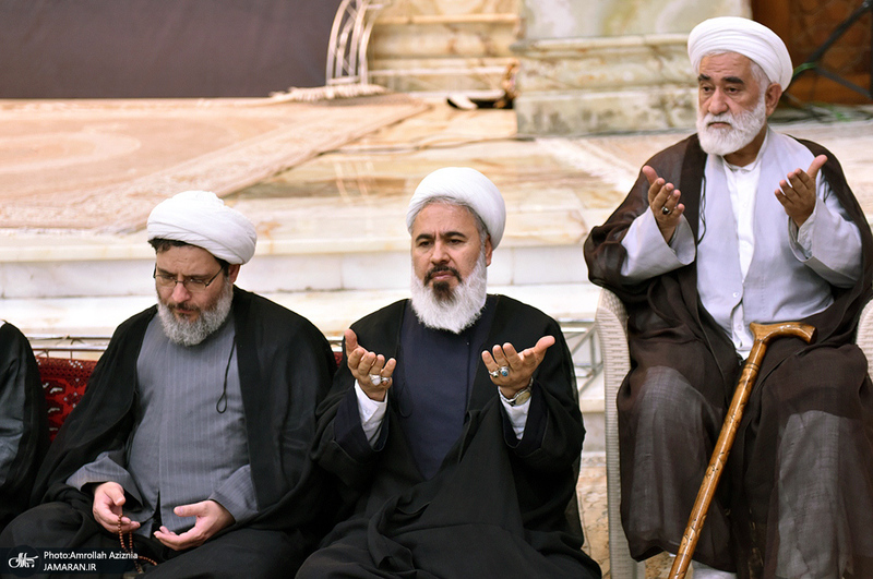 اولین شب عزاداری حضرت اباعبدالله الحسین (ع) در حرم امام خمینی