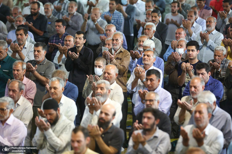 اقامه نماز  عید سعید قربان در دانشگاه تهران