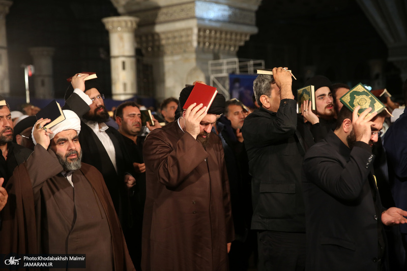 احیای شب بیست و یکم ماه مبارک رمضان در حرم مطهر امام خمینی(س)