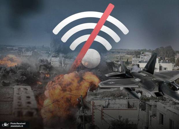 اینترنت غزه دوباره قطع شد