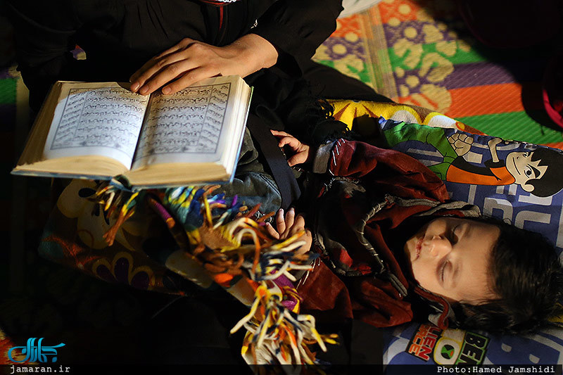 مراسم احیای شب بیست و یکم ماه مبارک رمضان در گلزار شهدا