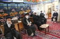 مراسم عزای روز عاشورا در بیت آیت الله العظمی فاضل لنکرانی(ره)