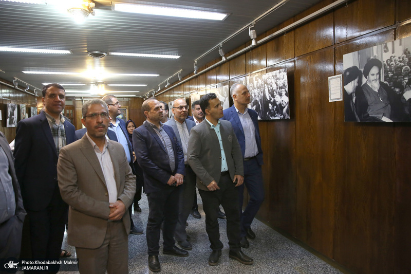 بازدید جمعی از مدیران متوسطه دوره اول و دوم شهرستان اردکان یزد از جماران