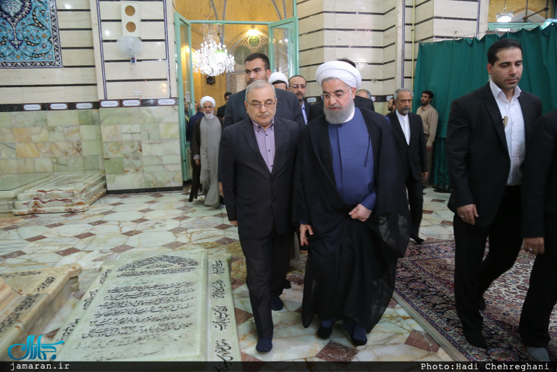 سفر رئیس جمهور روحانی به قم 