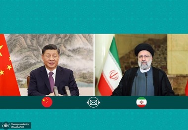 دیدار روسای جمهور ایران و چین/ تبریک شی جین‌پینگ به رئیسی برای عضویت در «سازمان شانگهای»