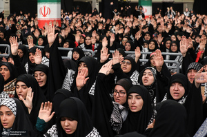 عزاداری هیئت‌های دانشجویی به مناسبت اربعین در حسینیه امام خمینی