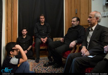 مراسم احیای شب بیست و سوم ماه مبارک رمضان در منزل صادق خرازی