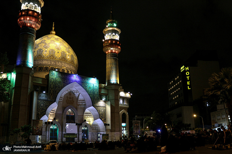 مراسم احیای شب بیست و یکم ماه مبارک رمضان در تهران