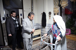 دیدار دست اندر کاران هفته فرهنگی بر استان آفتاب با خانواده شهداء