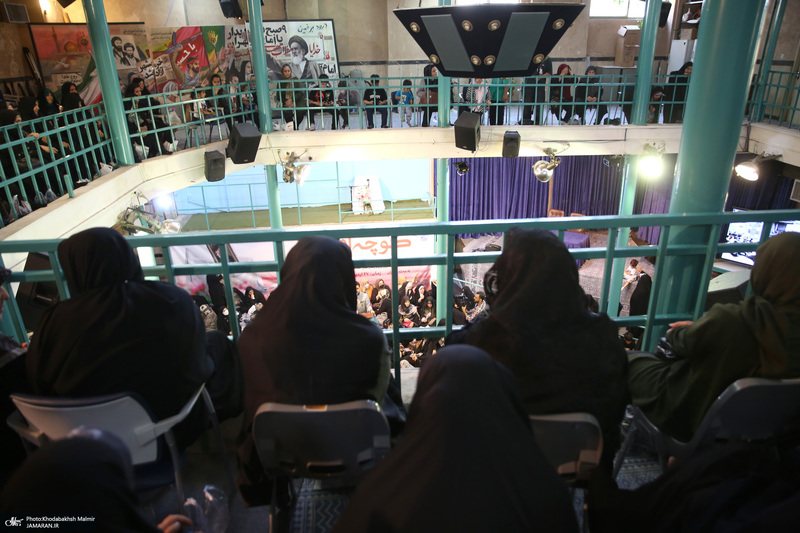 مراسم «کوچه آفتاب» در جماران