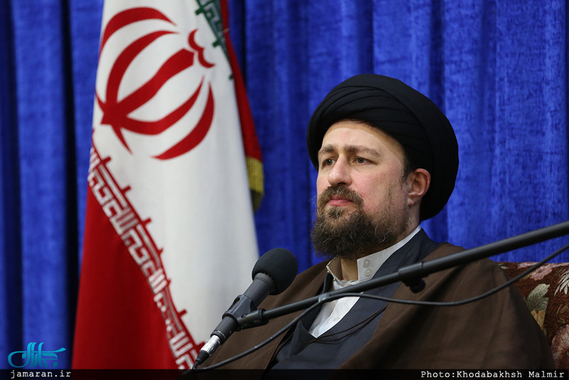 دیدار مسئولان شهر آفتاب با سید حسن خمینی