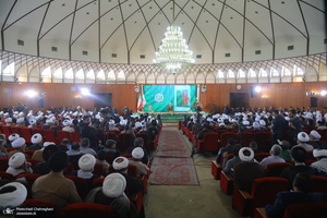 مراسم رونمایی از مجموعه 80 جلدی تفسیر «تسنیم» اثر آیت‌الله العظمی جوادی آملی